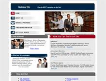Tablet Screenshot of katrina-usf.org